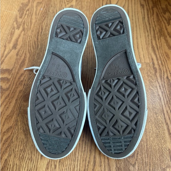 Converse Chuck Taylor Hi Lift Sneakers Womens 8.5 White - Picture 7 of 9